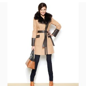 Via Spiga Faux Leather Faux Fur size 8 or Medium